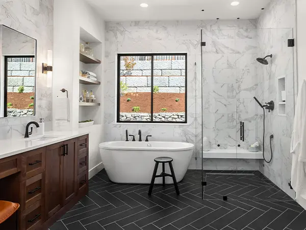 Bathroom remodel from Offcut Interiors in Maricopa County, AZ