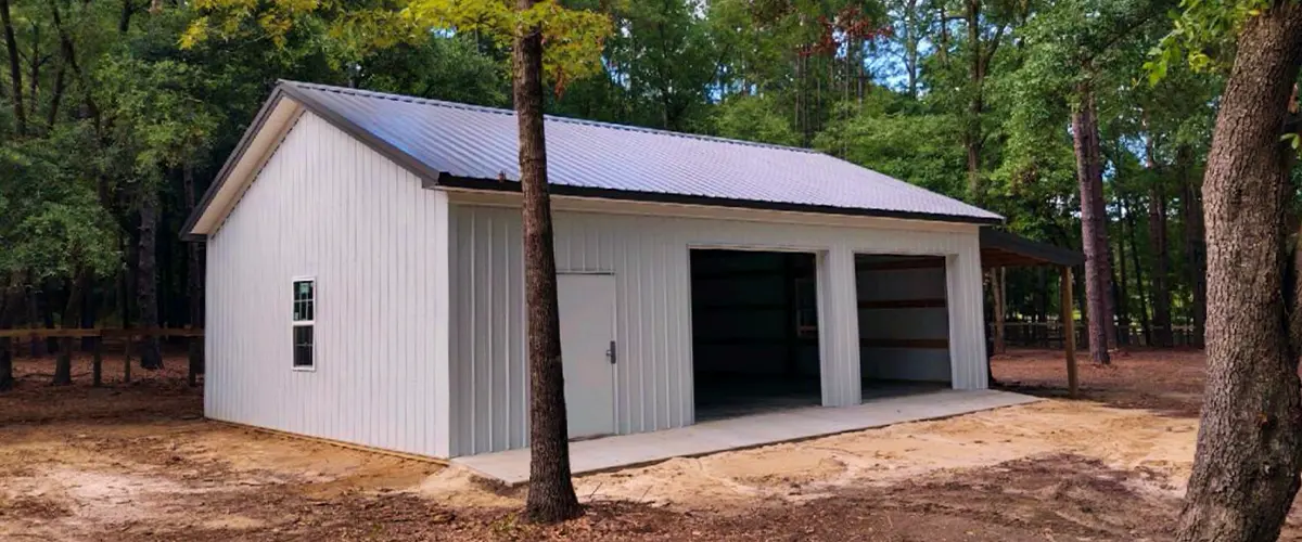 A garage addition