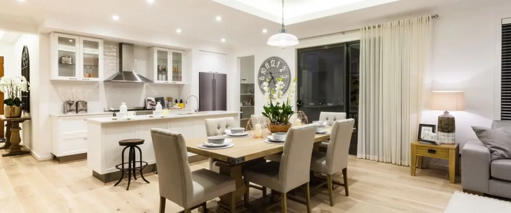 Comfy open kitchen set after a refresh remodeling